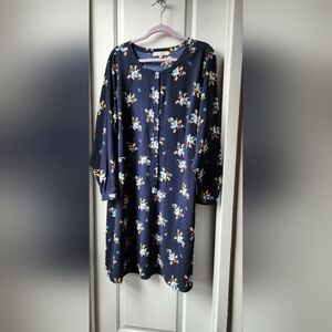 Loft size 20 navy floral dress